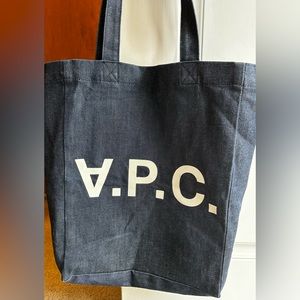A.P.C. Denim tote